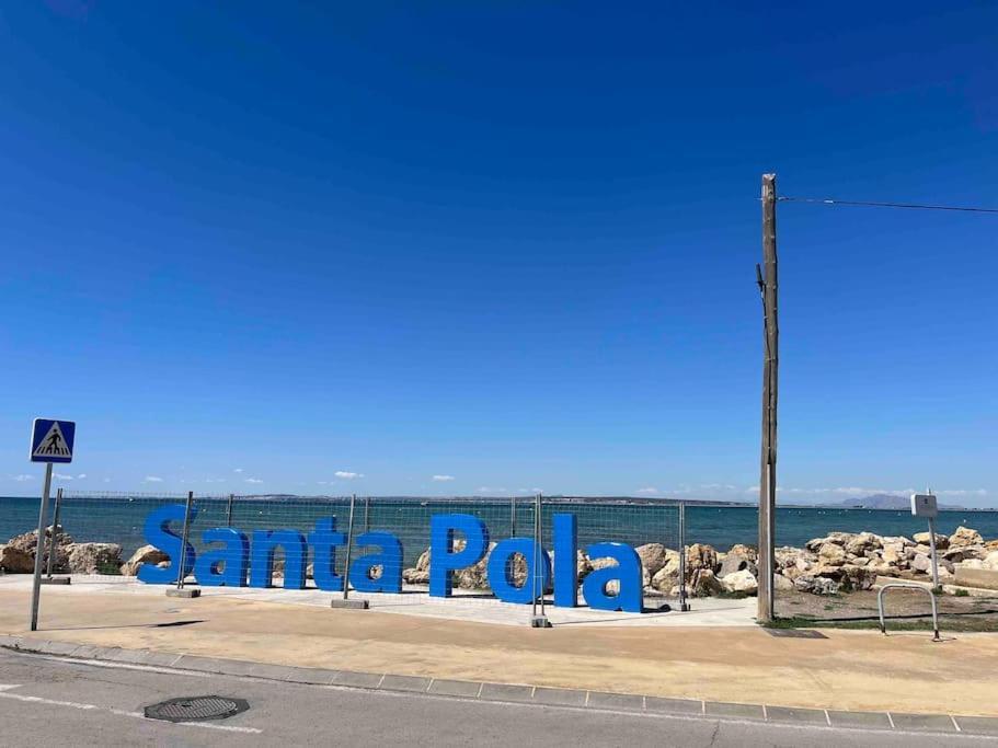 Apartamento Con Preciosas Vistas A Pie De Playa Santa Pola Esterno foto